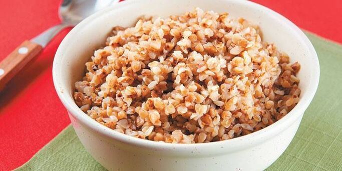 Menu ng Buckwheat diet